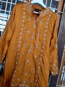Embroidered Kurta
