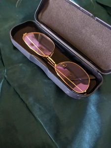 Golden Fashion Glasses