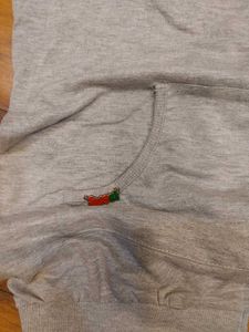 Grey Zip-Up Hoodie