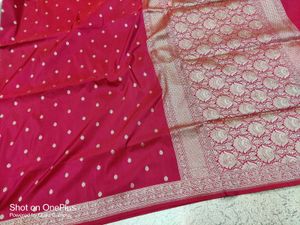 Banarsi Silk Bamber Small Border Light Weight