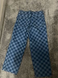 Checkerboard Jeans