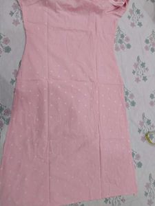Pink Handwork Kurta