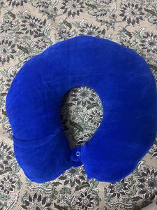 Blue Travel Neck Pillow