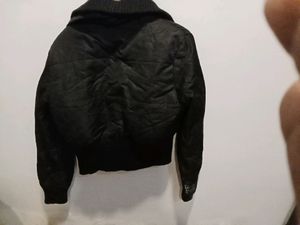 Black  Fur Wali Garam Jacket