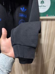 Adidas Originals Oversized Black Hoodie