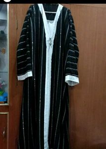 Black And White Burkha