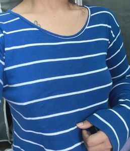 Women Round Neck Crop Top