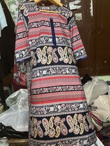 Paisley Print Tunic Top
