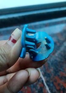 Cute Mini Hair Claw Clip Blue