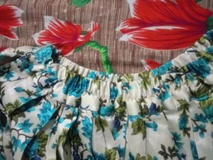 Floral Print Maxi Skirt