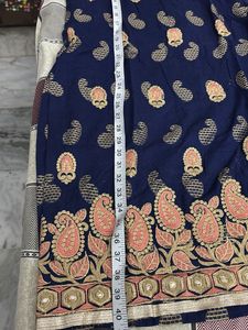 Elegant Blue Ethnic Skirt