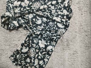 Zara Floral Print Wrapped Top