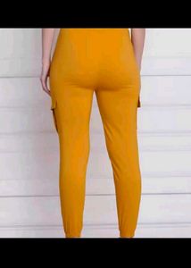 Mustard Cargo Joggers