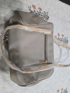 Brown Yellow Brand New Caprese Handbag