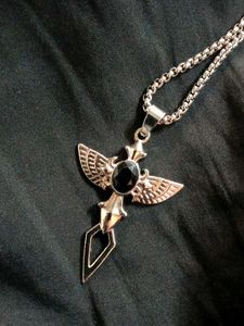 Winged Pendant Necklace