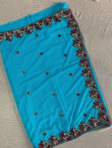 Heavy Work Saree
