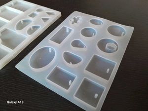 Resin Earrings And Keychains Moulds Silicone