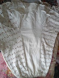 Floral Print Black Ethnic Skirt