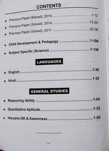 Htet Level 2 Science ( TGT)