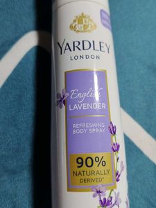 YARDLEY LONDON LAVENDER Refreshing Body Spray