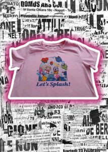 Tokyo Talkies Crop Tee🩷