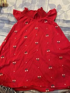 Cute Cherry Red Dress