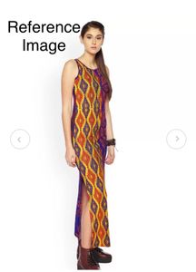Colorful Maxi Dress-S