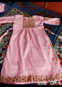 Very Preety Kurta Plazo Set