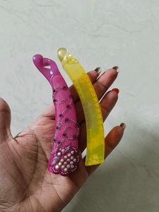 Banana Hair Clips (Set of 2)