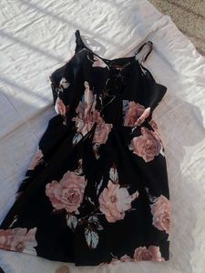 Floral Print Romper