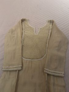 Elegant Beige Kurta