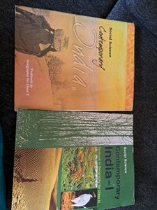 Contemporary INDIA Part 1 And 2 NCERT Books For UPSC