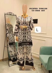 Printed Turkish Co-ords Set