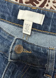 H&amp;M ultra wide high jeans
