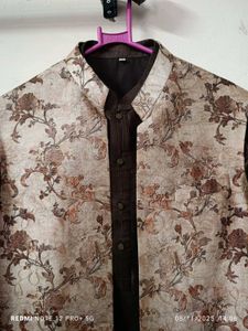 Men&#39;s Ethnic Jacket &amp; Kurta Set for wedding