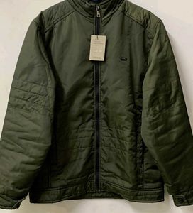 OSWAL Fur Coated Bomber Jacket.