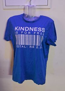 Small size Blue Kindness T-Shirt