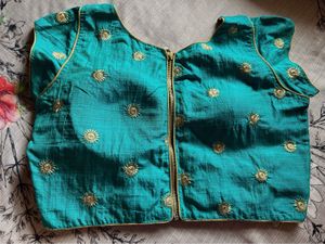 Sea Green Padded Blouse