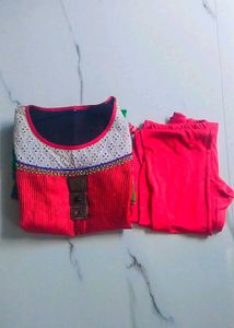 Fancy Colorful Kurta Set