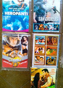 📀Bollywood and Hollywood Movies (DVD) Casts.