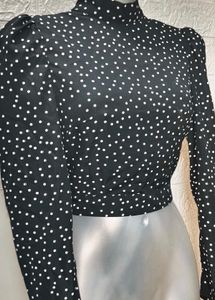 Tops &amp; Bikinis For Rs.99 Only/ Polka Dot Backless