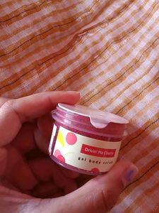Gel body scrub