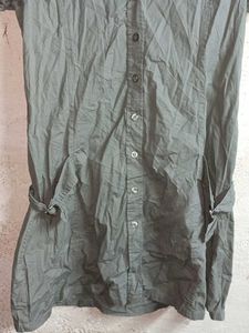 Ladies Fashion Casual Shirt Top Long Tunic