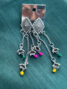 oxidised earrings