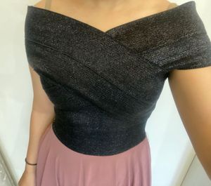 Mauve Full Gown Dress