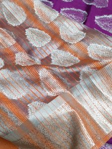 Chanderi Cotton/Silk Zaree Work Saree