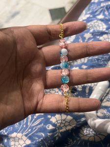 Evil Eye Beaded chain Bracelet