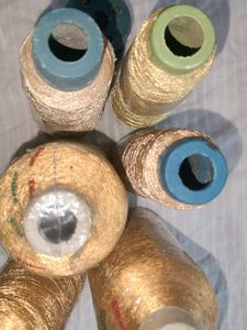 Silk , Jari  Thread For Embroidery