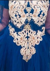 Beautiful  Embroidery Gown