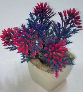 Plants 1 pair Blue multo Artificial Showpic indoor